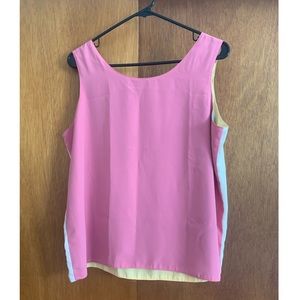 Vintage Colorblock Top